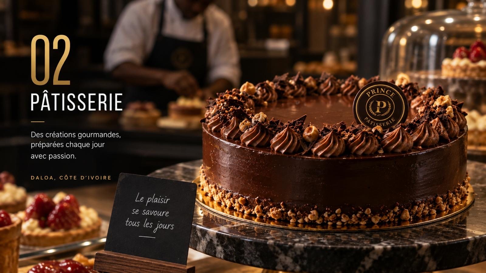 Pâtisserie : des créations gourmandes, préparées chaque jour